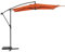 Hespéride - Parasol déporté carré Manoa Ambre 2,5 x 2,5m en Aluminium Acier et Polyester
