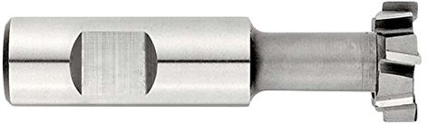keo Fräsen 10851 Modell TS109 shank-type Cutter, 1/20,3 cm Breite, 2,5 cm Schneiden Durchmesser, HSS, TiN-Beschichtung, t-slot Schaft, 3/10,2 cm Schaft Durchmesser, 3–1/20,3 cm Länge, 8-flute