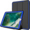 TECHGEAR D-Fence Case for iPad Air 3 2019 / iPad Pro 10.5, Hard Case, Shockproof Protection with Stand/Removable Screen Protector Compatible with iPad Pro 10.5 Inch [Black/Blue]