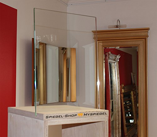 MySpiegel.de Glasplatte Glas Polierte Kante Durchsichtig Klar Glasscheiben Glasboden Glaswand Glastisch in 6mm (100x70 cm)