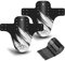 NICEDACK Parafango MTB, Compatibile Anteriore o Posteriore Enduro Parafanghi Bici MTB Misura BMX 20 26 27,5 28 29 Pollici Mountain Bike Mudguard e Fat Bike Mud Guard (Bianca)