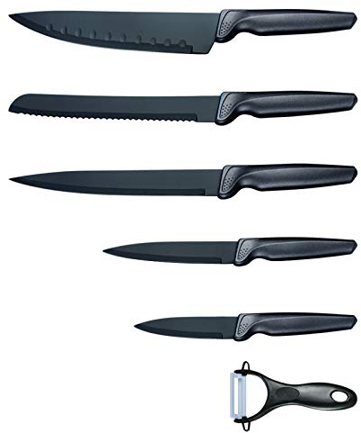 Michelino Messerset 6-teilig Grau