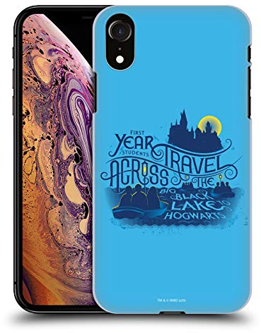Offizielle Harry Potter Big Black Lake Deathly Hallows XVIII Harte Rueckseiten Handyhülle Hülle Huelle kompatibel mit Apple iPhone XR