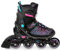 RAVEN Inline Skates Inliner für Kinder Erwachsene Mädchen Damen verstellbar (Allure, 35-39 (23cm-25,5cm))