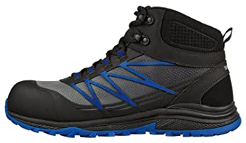 Skechers Men's Puxal Firmle Boots, Black Blue Textile/Synthetic/Leather, 8 UK