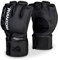 Phantom MMA Handschuhe APEX Fight | Profi Gloves für Fight, Sparring, Boxen, Freefight (S/M - Schwarz)