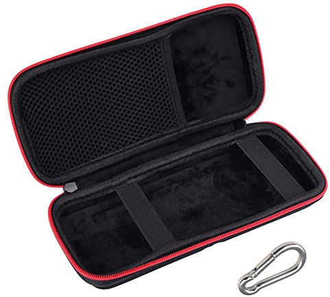 JOYSOG Power Bank - Custodia organizer da viaggio per telefono cellulare ZMI 200 W 25000 mAh, con moschettone (nero)