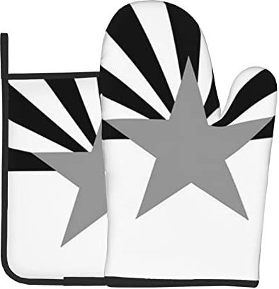 Ofenhandschuhe und Topflappen-Set, Arizona-Flagge, hitzebeständig, rutschfest, für Grill, Kochen, Backen, Grillen