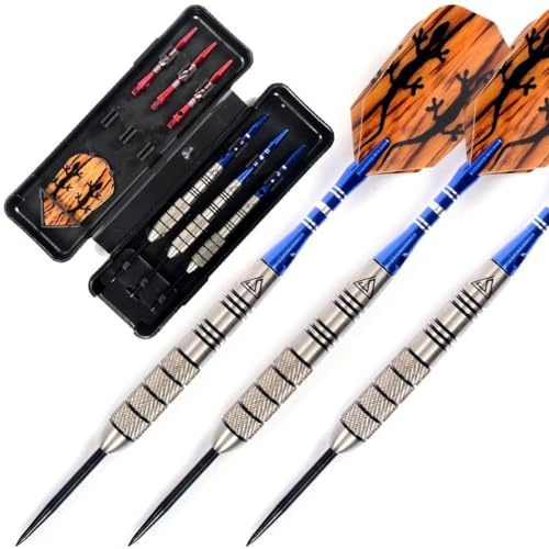 CUESOUL 22/24/26/28/30g Wolfram-Stahlspitzen Dart-Set, 95% Wolfram
