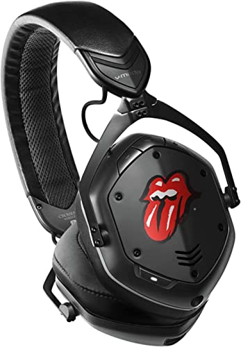 V-MODA Rolling Stones x Crossfade 2 Wireless Over-Ear Headphone in Black, No Filter (RSTONES-Nofilter)