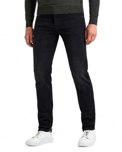 PME Legend Hochwertige Nightflight Jeans in Real Black Denim