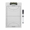 LOVIVER Volleyball-Coaching-Tafeln, Klemmbrett, Sportzubehör, Anleitung, Trainingshilfe, Trainer, Marker, Whiteboard, Handball