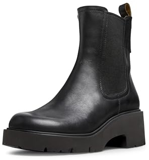 Camper Women's Milah K400575 Chelsea Bootie, Black 016, 39 EU
