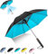 Niblido 3 in 1 Umbrella with Fan, Umbrella with Fan and Mist Spray,Sun Umbrella Uv Protection Portable Rechargeable Sunshade,USB Rechargeable Portable Umbrella,Misting Umbrella With Fan (B-Battery)