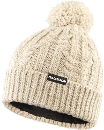 Salomon Damen Ivy Beanie Hat, TURTLEDOVE, Einheitsgröße EU