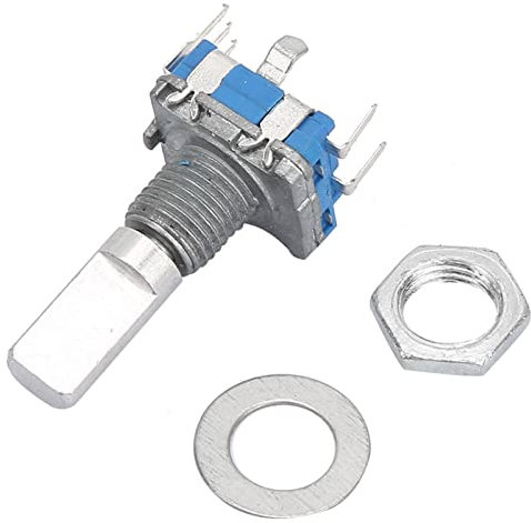 10 Stück EC11 Alternativer Encoder-Codierschalter mit Digitalem Potentiometer, 5-polig, für Automobilelektronik, Multimeda-Audio, Haushaltsgeräte