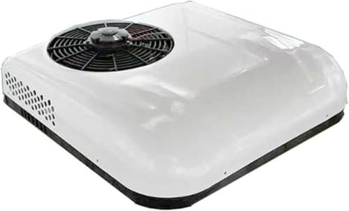 Wrobelax 12V/24V Dc Air Conditioner,12V Rv Air Conditioner Cool Rooftop Dc Unit Rv,For Truck Rv Boat Automotive Camper Travel Trailer (Size:24V,Color:White)