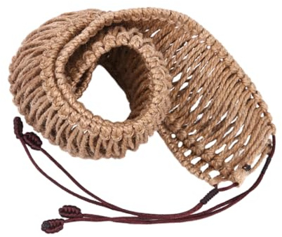 Ätherisches Trommelzubehör 1 Stück Handgefertigtes Seil Braun | Rope, Schönes Design, für Dekoration und Umwickeln Ihres Instruments