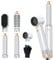 Pro Airstyler 5 in 1, arricciacapelli ad aria da 30 mm, spazzola per asciugacapelli 1000W, 3 temperature e velocità del vento, spazzole per asciugare, arricciare e lisciare i capelli