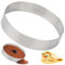 Baking Rings Biscuit Cutter Pastry Crumpet Rings Non Stick Stainless Steel Ring Molds Metal Pastry 7inch