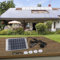 Kit de bomba solar multiusos de 10 W con flujo de agua ajustable para piscinas y jardines