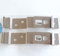 ShieldUp 2 x Trailer Number Plate Holders | Quick Release Spring Loaded | Stainless Steel Clips