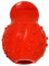 Nylabone 984654 Füllbares Naturkautschuk-Kauspielzeug für Hunde, mit Speckgeschmack, interaktives Kauspielzeug, Jagen & Holen, geeignet für kleine Hunde (bis 11 kg), S