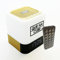 New Qur’an CubeⓇ with Remote control, LED X Multicoloured Touch Lamp, Portable Quran Speaker, 31 Different Recitations Of The Full Quran, 5 Times Adhan, Quran Memorisation Mode & Beautiful Nasheeds