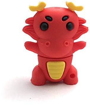 Onwomania Drache Feuerdrache Ungeheuer rot USB Stick USB Flash Drive 16GB USB 2.0