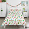 Bloomsbury Mill - Weihnachts Bettwäsche - Weihnachten Bettbezug für Kinder - Bettwäscheset Winter - Festlicher Weihnachtsspaß - Bettbezug 200cm x 200cm und Kissenbezug für Doppelbett