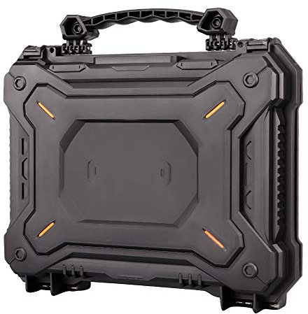 OAREA 5L Airsoft Gun Safety Case with Foam Padded Pistol Camera Protective Case Waterproof Tactical Gun Pistol Hard Shell Box