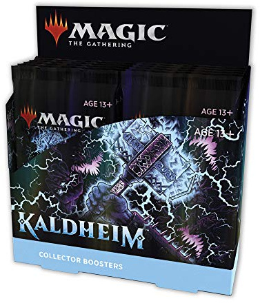 Magic The Gathering - Kaldheim Collector Booster Display mit 12 Packungen