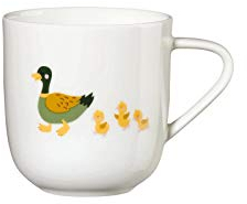 ASA 38064314 Kindertasse, Porzellan, weiß
