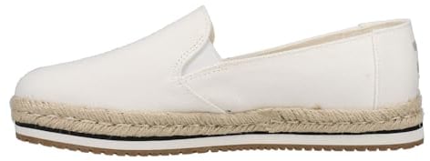 TOMS Damen Palma Flache Slipper, Weiß, 39 EU