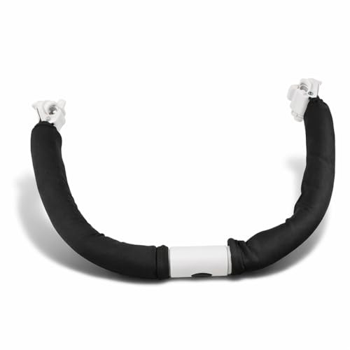 FTVOGUE Sichere Verstellbare Abnehmbare Kinderwagen Stoßstange mit Sicherheitsgriff Armlehne und Lenker für Rundrohre