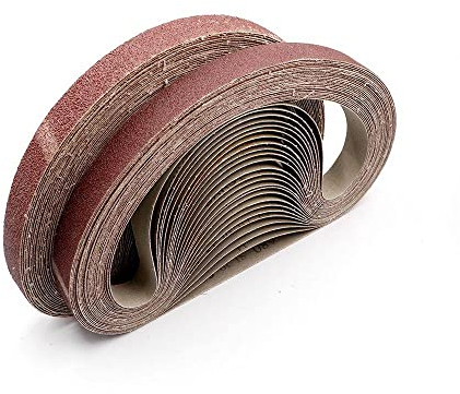 Sandband 5pcs760x25 Sandpapier Polierband Bandschleifer Sandpapier Poliermaterial ,40#
