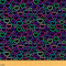 Liebe Polsterstoff Bunter Ombré Stoff Meterware Dekostoff Mit Regenbogen Herzmuster Glitzer Neonsterne Draußen Stoff DIY Kunst Polster und Wohnakzente Blau Grün Lila 92 x 150 (HxB)
