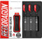 RED DRAGON Gian Van Veen 21 Gramm Premium Wolfram Darts Set mit Flüge und Stielen