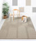 the carpet Lima nachhaltiger und umweltbewusster Designer Teppich, weich & pflegeleicht, 3D-Effekt, waschbar, Flor aus 100% recyceltem Polyester, Beige, 200 x 290 cm
