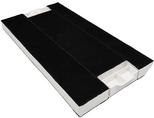 Aktivkohlefilter passend für Siemens LZ45500, LZ45501, 434229, 00434229 für Dunstabzugshauben LI44630, LI44930, LI46630, LI46631, LI46930, LI46931, LI48630, LI48632, LI48930, LI48932, LI49630,LI49632