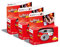 AGFA Photo 601020 - Cámara desechable LeBox Flash, 27 Fotos, Lente óptica de 31 mm, Color Gris y Rojo