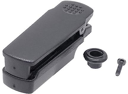 Paopaoldm Two Way Radio Belt Clip For BF-A58 UV-9R GT-3WP UV-XR Belt Clamp Accessories Black Clamp