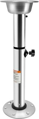 TouTToNG Teleskop Tischfuß Tischgestell Höhenverstellbar, Abnehmbarer Tischbein Bootstisch für Boot Caravan Wohnmobil Höhe 72cm