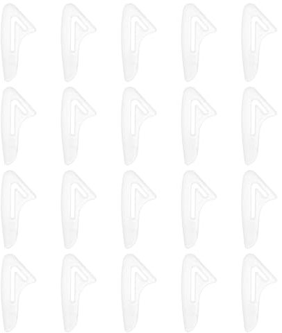 sourcing map 25Pcs Blade Knife Tip Protector Cover, 35 x 15.5 x 3.45mm Plastic Knife Guard Sleeves Clear Blade Tip Sleeves Cover for Kitchen