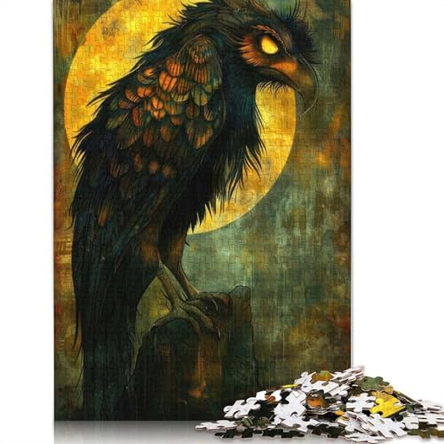 Ravens Glow 1000-Teile-Puzzle für Erwachsene, Papierpuzzle für Erwachsene ab 18 Jahren, anspruchsvolles Spiel, 38 x 26 cm / 1000 Teile