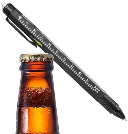 Multifunktions-Werkzeugstift 9 In 1 Gadget Mit LED Licht