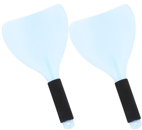 GAROZATION Haarspray Maskenschutz Praktischer Schutz Beim Haarefärben 2 Stück aus Kunststoff Rutschfeste Gesichts und Augenabdeckung Zufällige Farbe für Friseursalons und