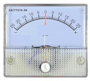 85c1 Amperometro positivo e negativo Milliamperometro DC microamperometro ± 25ua 50ua 100ua 200mA 300mA 5A 10A Amperometro bidirezionale(-1A To 1A)