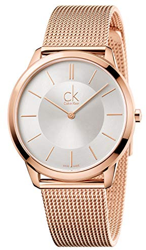 Calvin Klein HerrenArmbanduhr Analog Quarz Edelstahl K3M21626