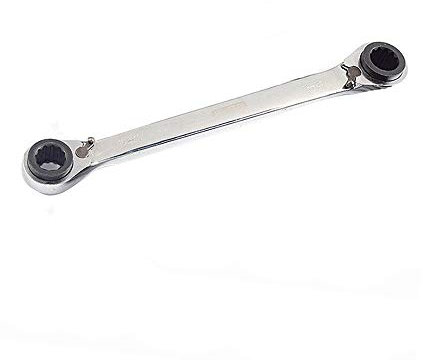 4 in 1 Reversible Ring Ratchet Spanner Double Twin Ended 8-11mm